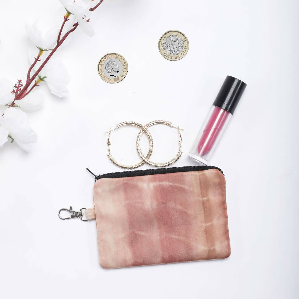 Silk Zipped Coin Purse | Luxurious & Unique | Art & Soul