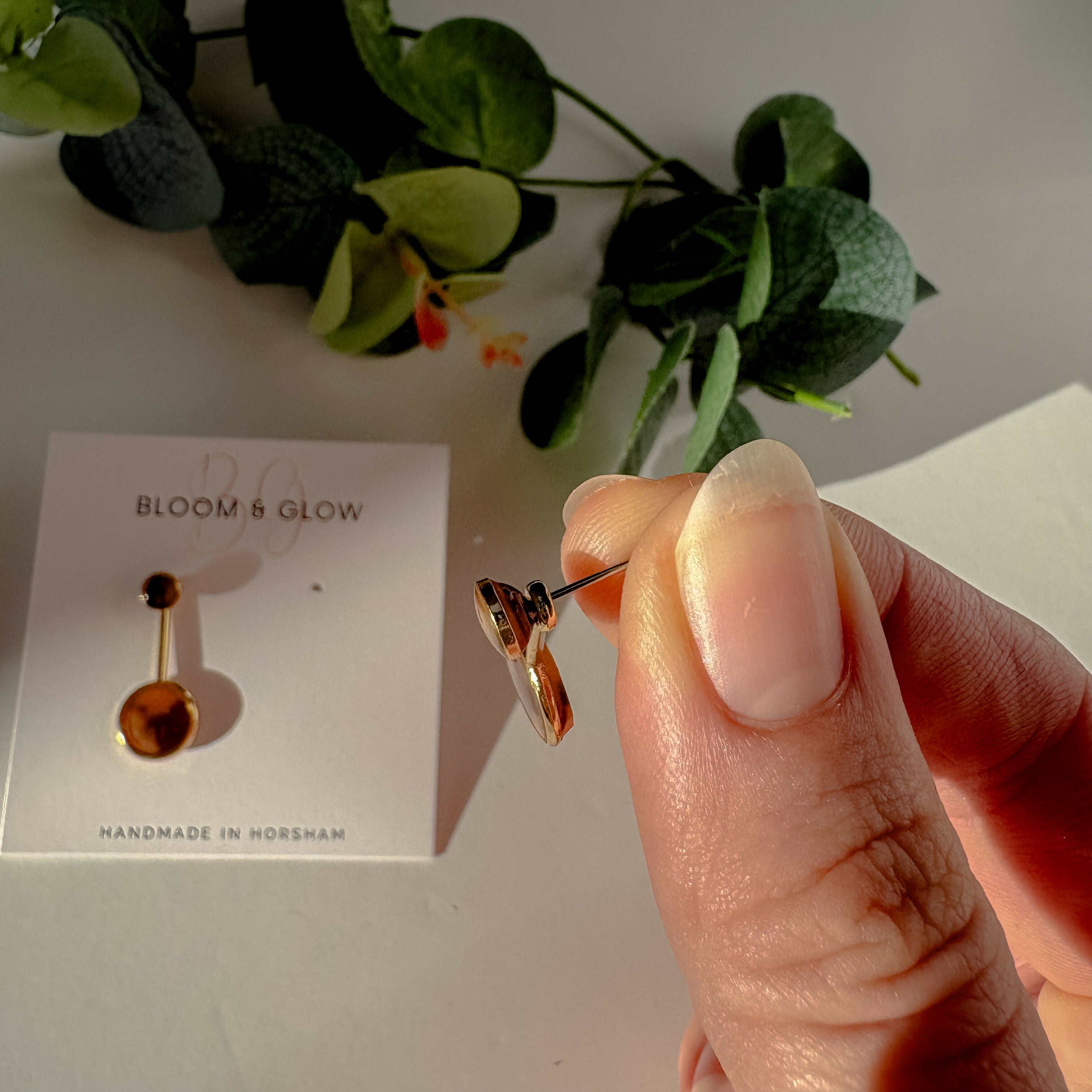 Double Circle 2 in 1 Drop Earrings