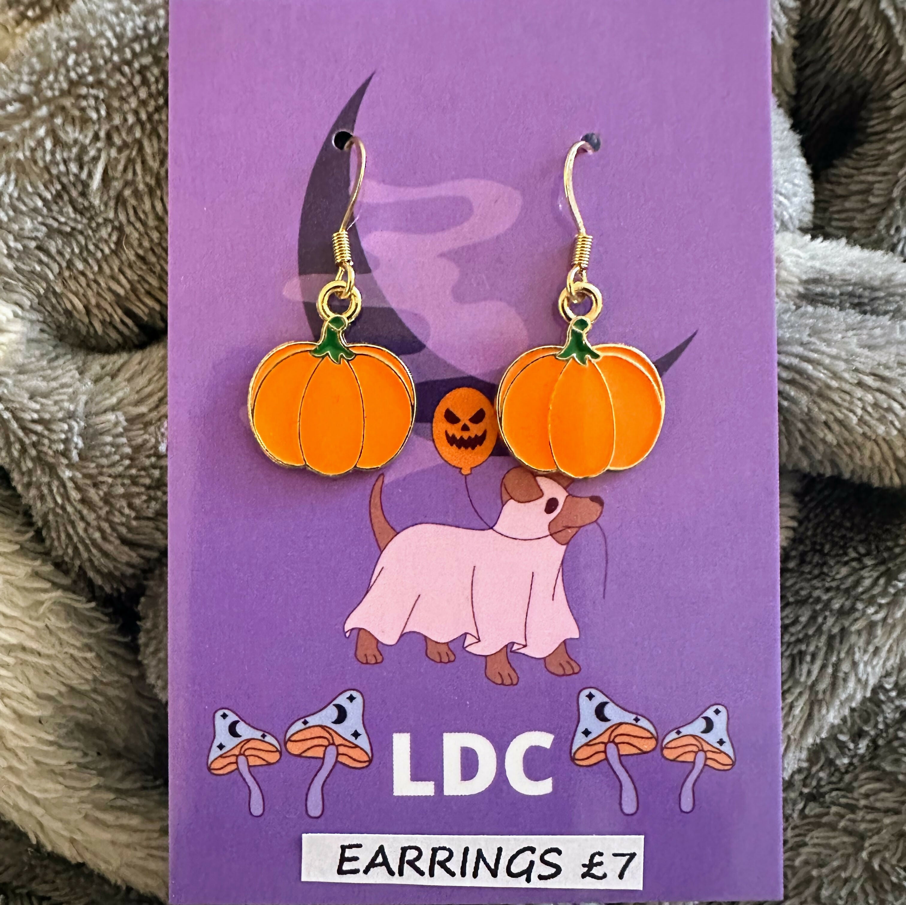 Classic Pumpkin Earrings