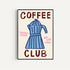 Coffee Club Print
