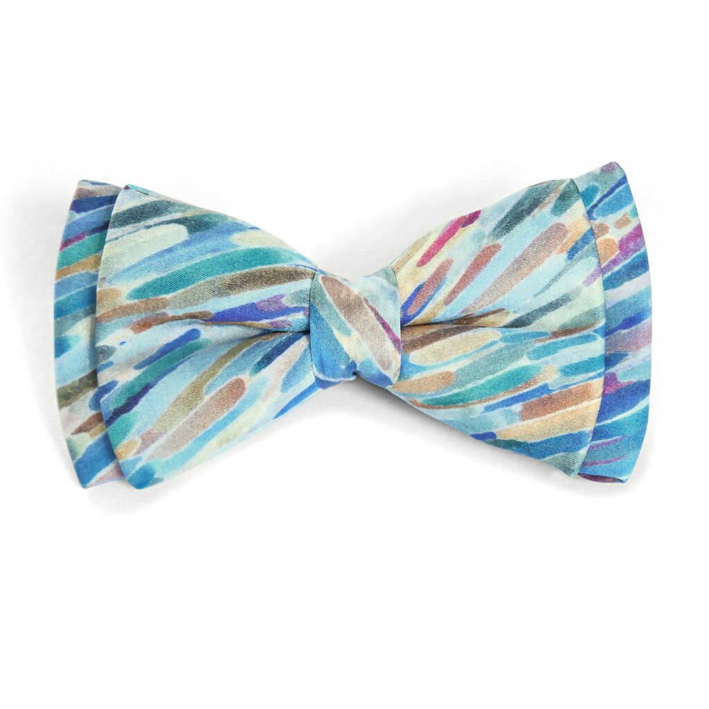 Silk Bowtie | Hand-Painted Elegance | Art & Soul