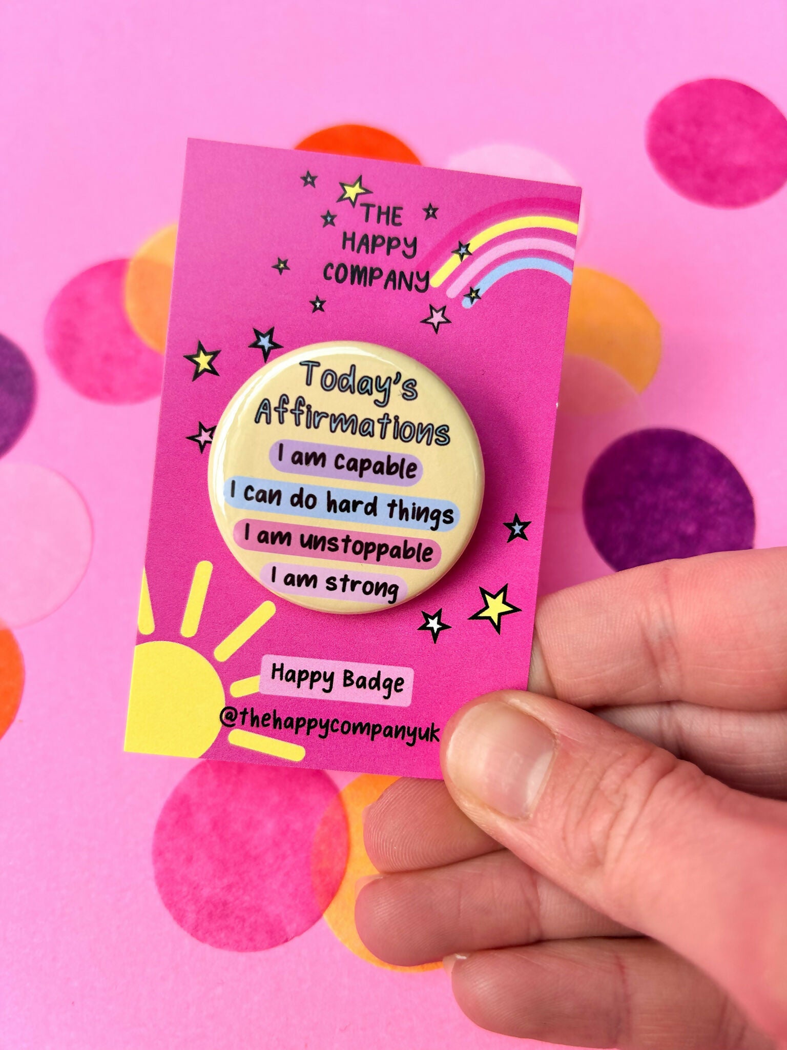 Today's Affirmations Badge