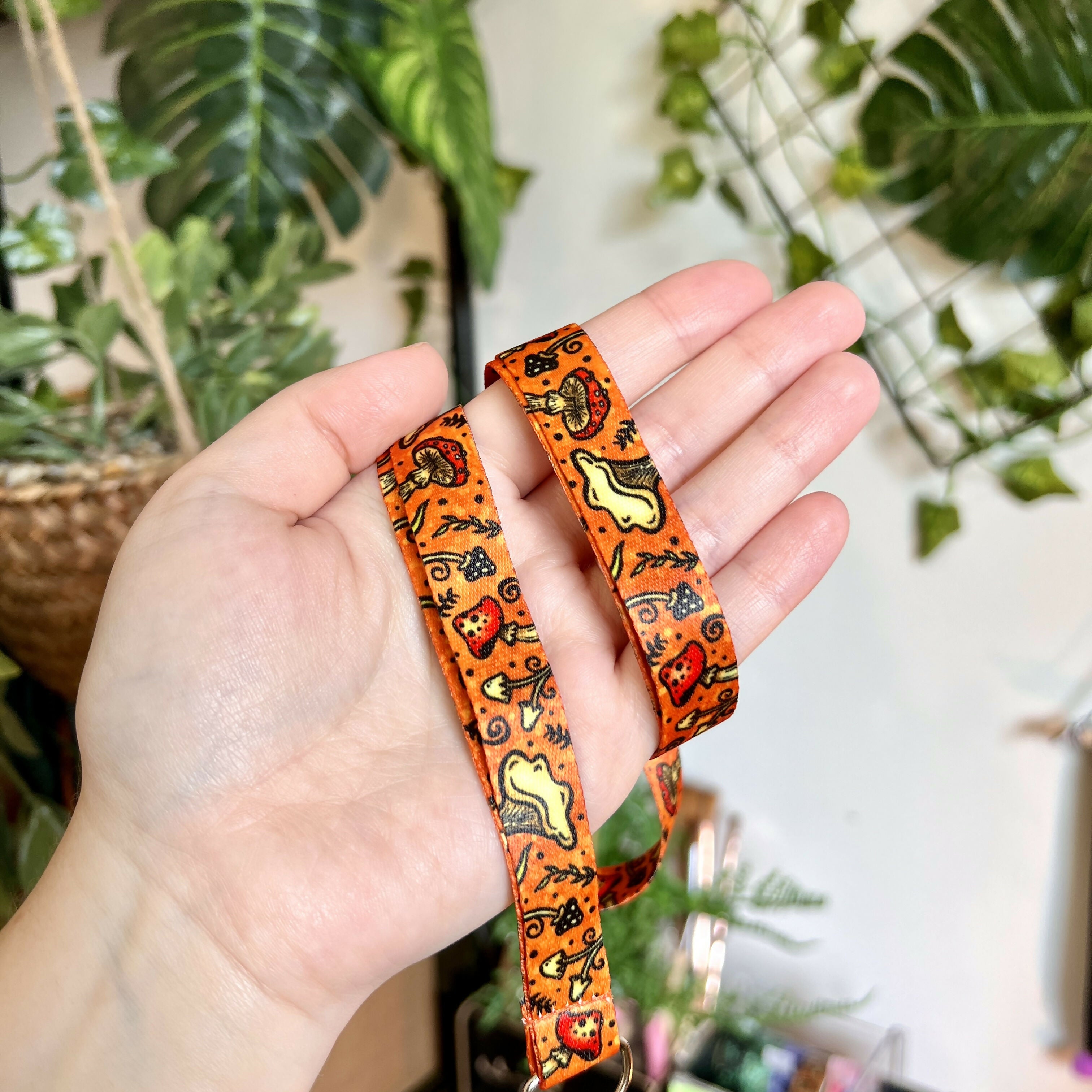 Fungi Mushroom Lanyard | Colorful Accessory | Art & Soul