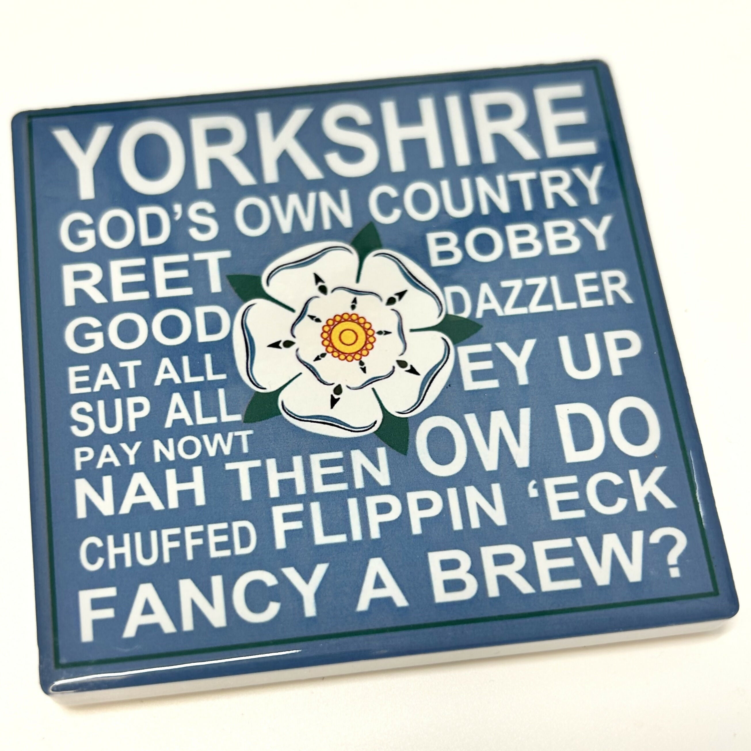 Ceramic Yorkshire Dialect | Hand-Painted | Art & Soul