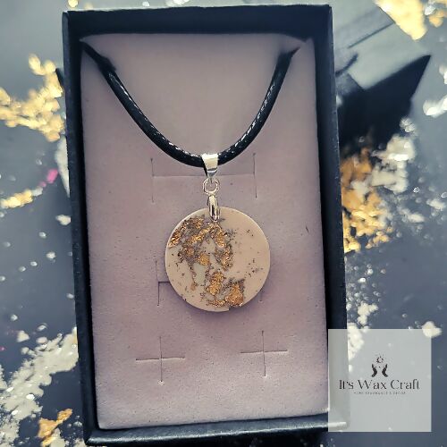 Celestial Themed Jesmonite Necklaces