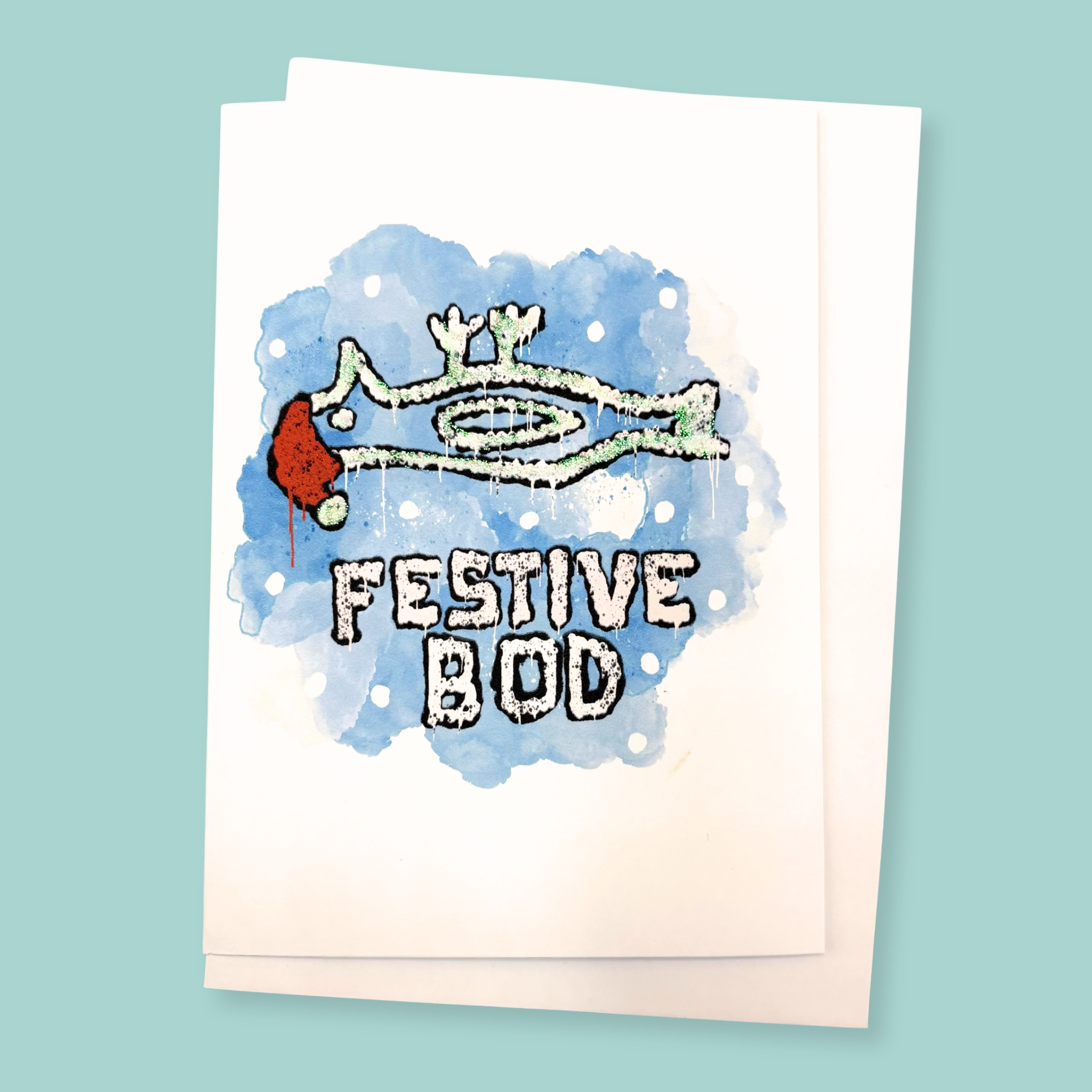 Christmas Card - Hull Festive Bod