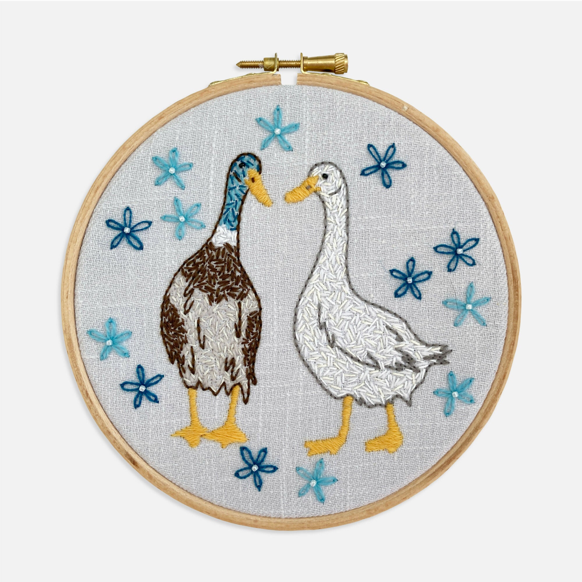 Duck Embroidery Kit