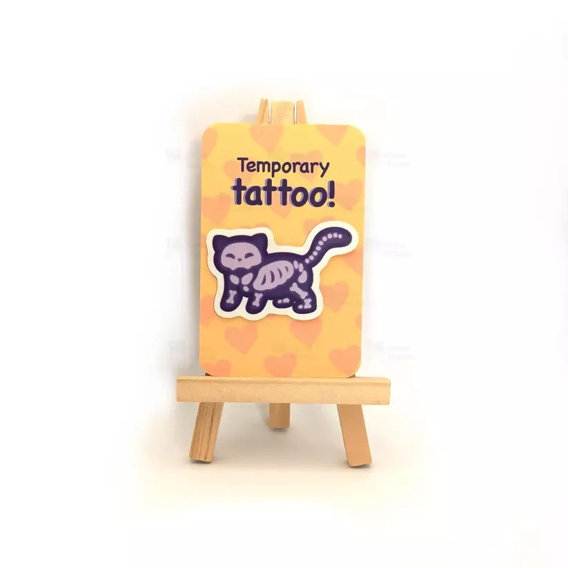 Temporary Tattoos - Cat Themed - Sold Individually