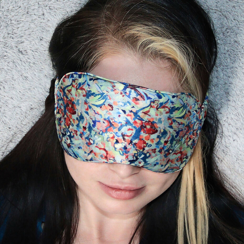 Silk Eye Mask | Luxurious Sleep Mask for Relaxation | Art & Soul