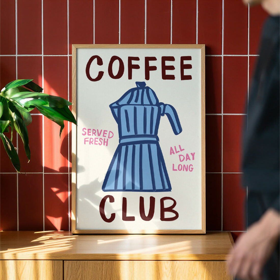 Coffee Club Print