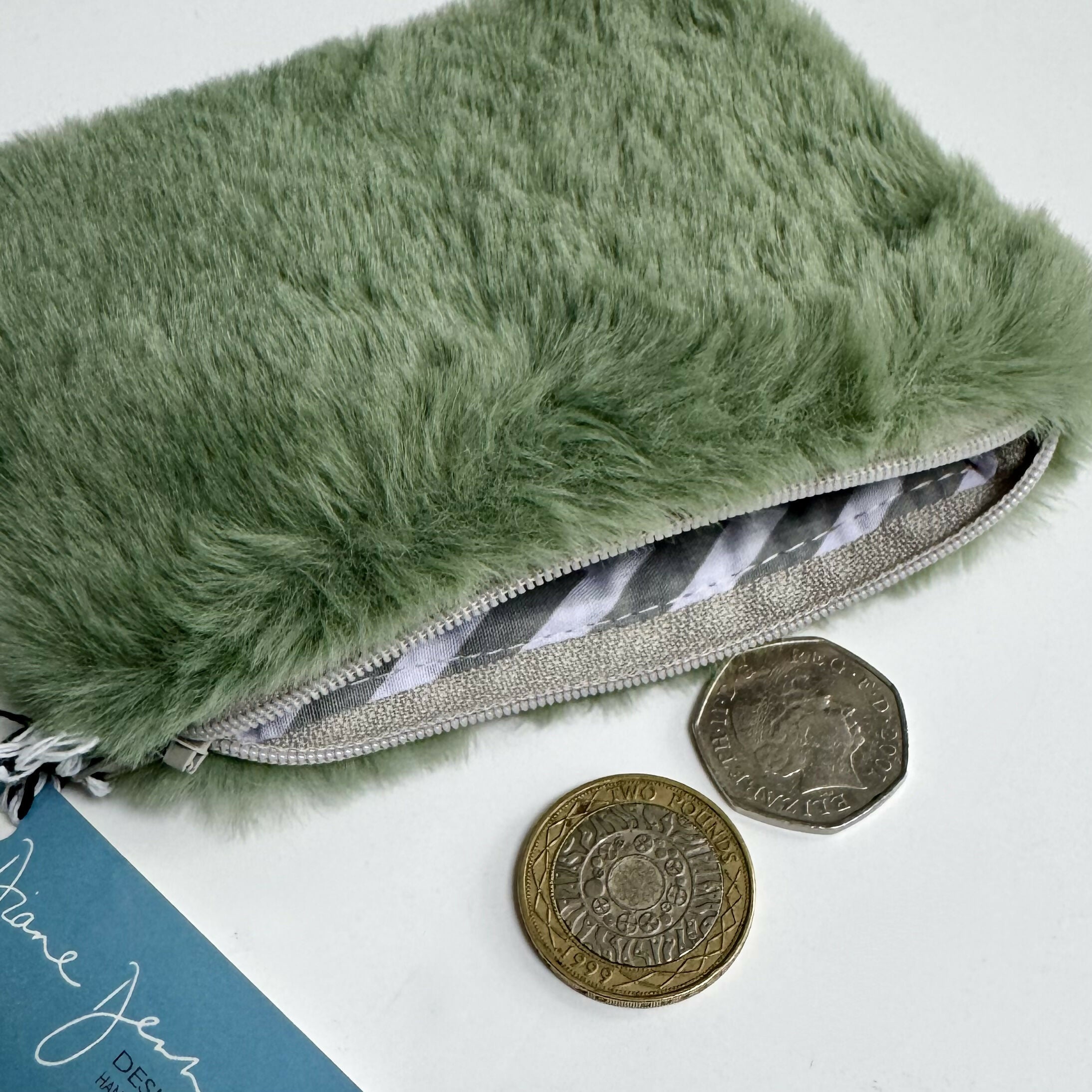 Faux Fur Purse