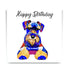 SCHNAUZER DOG GREETINGS CARD