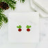 Radish Stud Earrings