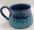 Blue & Turquoise Ceramic Mug