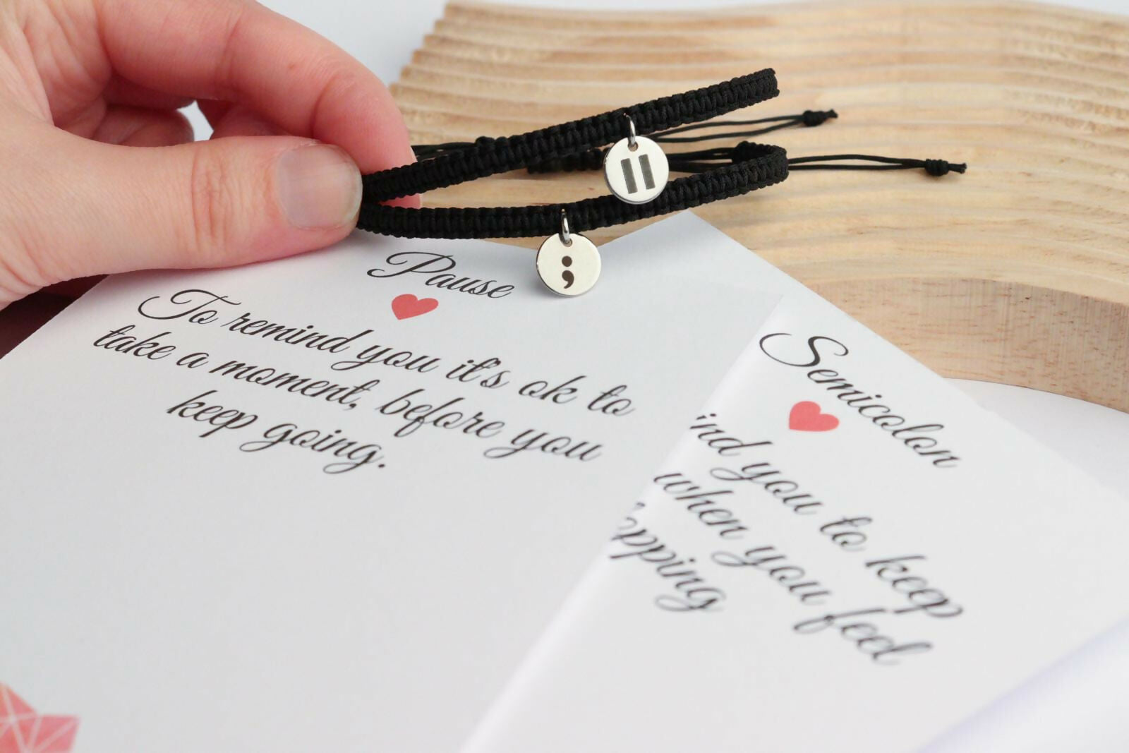 Pause Macrame Bracelet