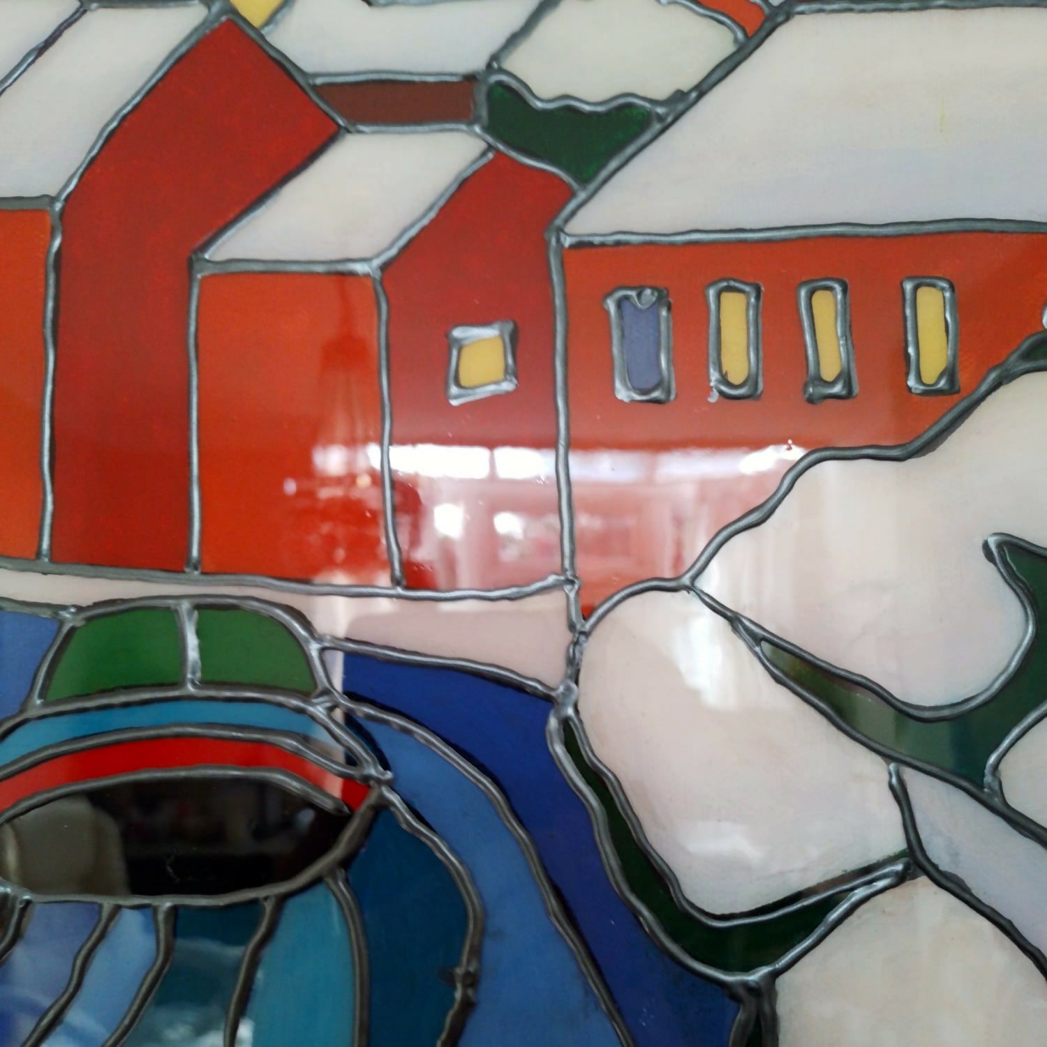 Original Painting - Beckside In Snow