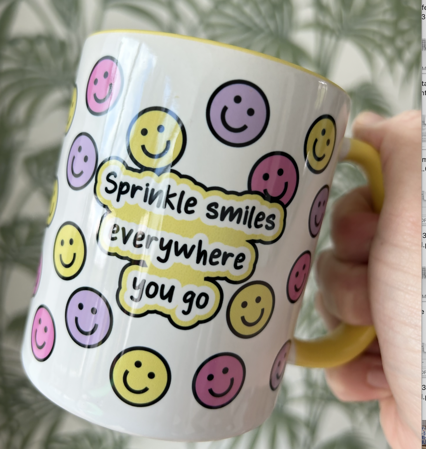 Sprinkle Smiles Everywhere You Go Mug