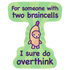 Overthinker Sticker