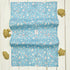 Linen Tea Towel - Blue Beach Design