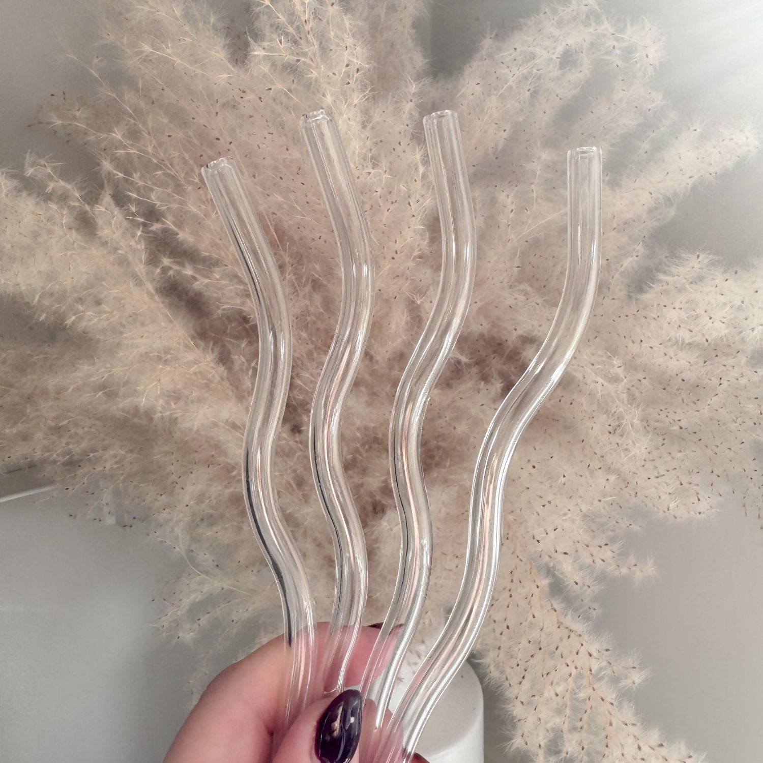 Wavy Glass Straw Upgrade