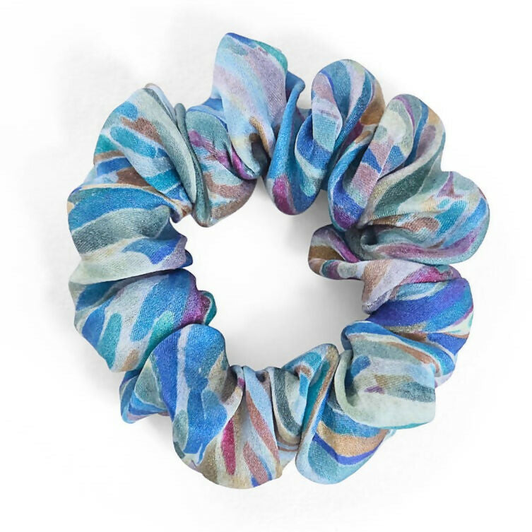 Silk Small Scrunchie - Various Designs