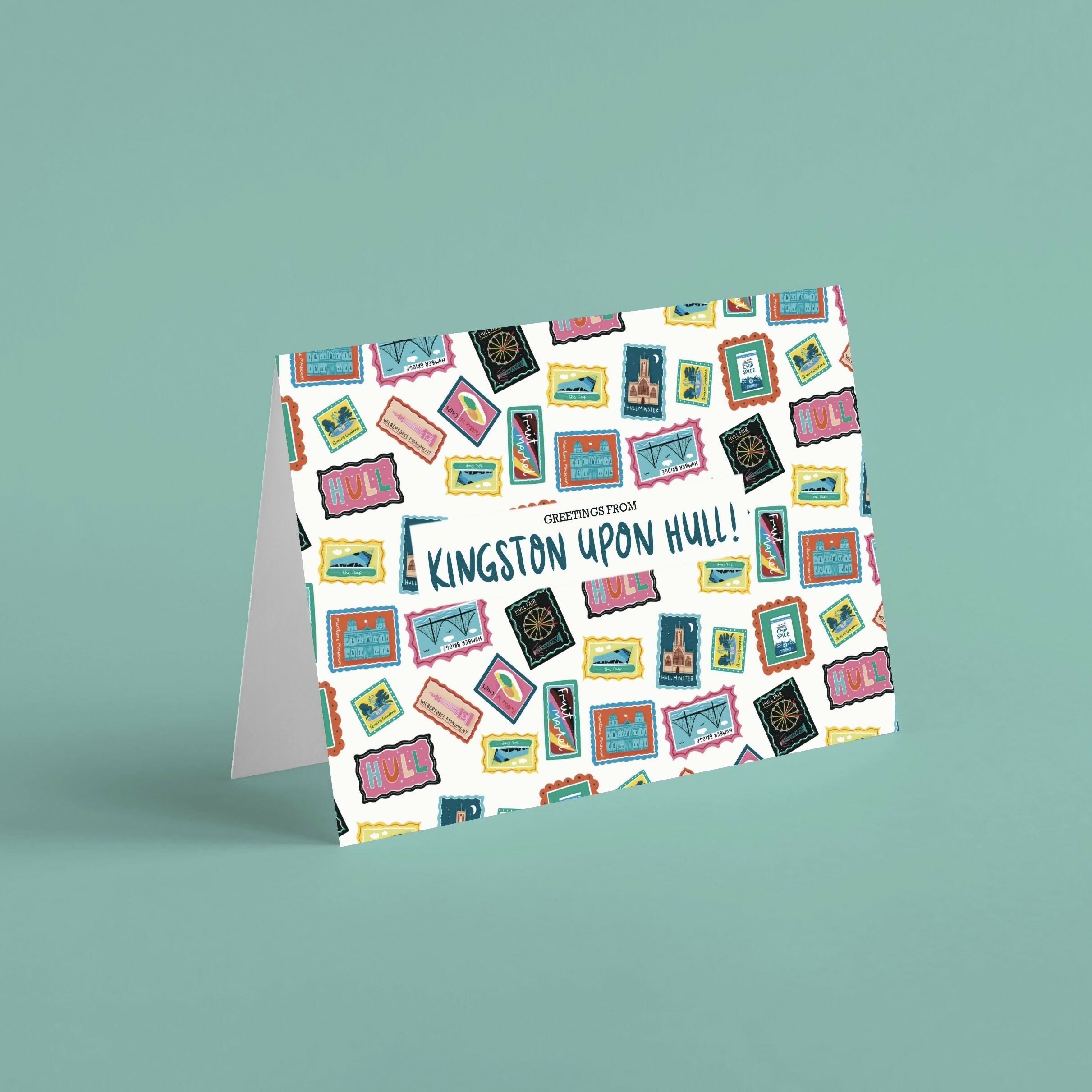 Greetings from Hull Card