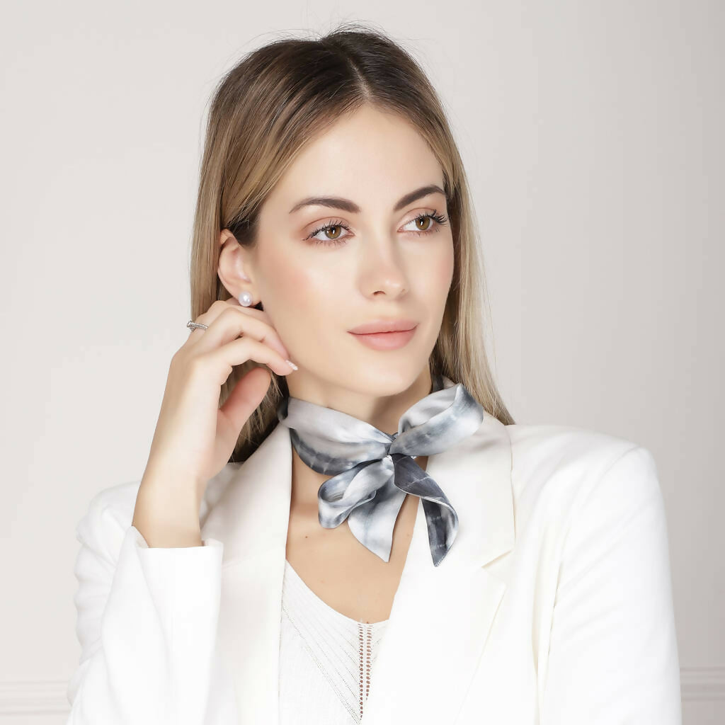 Silk Skinny Scarf | Elegant Accessories | Art & Soul