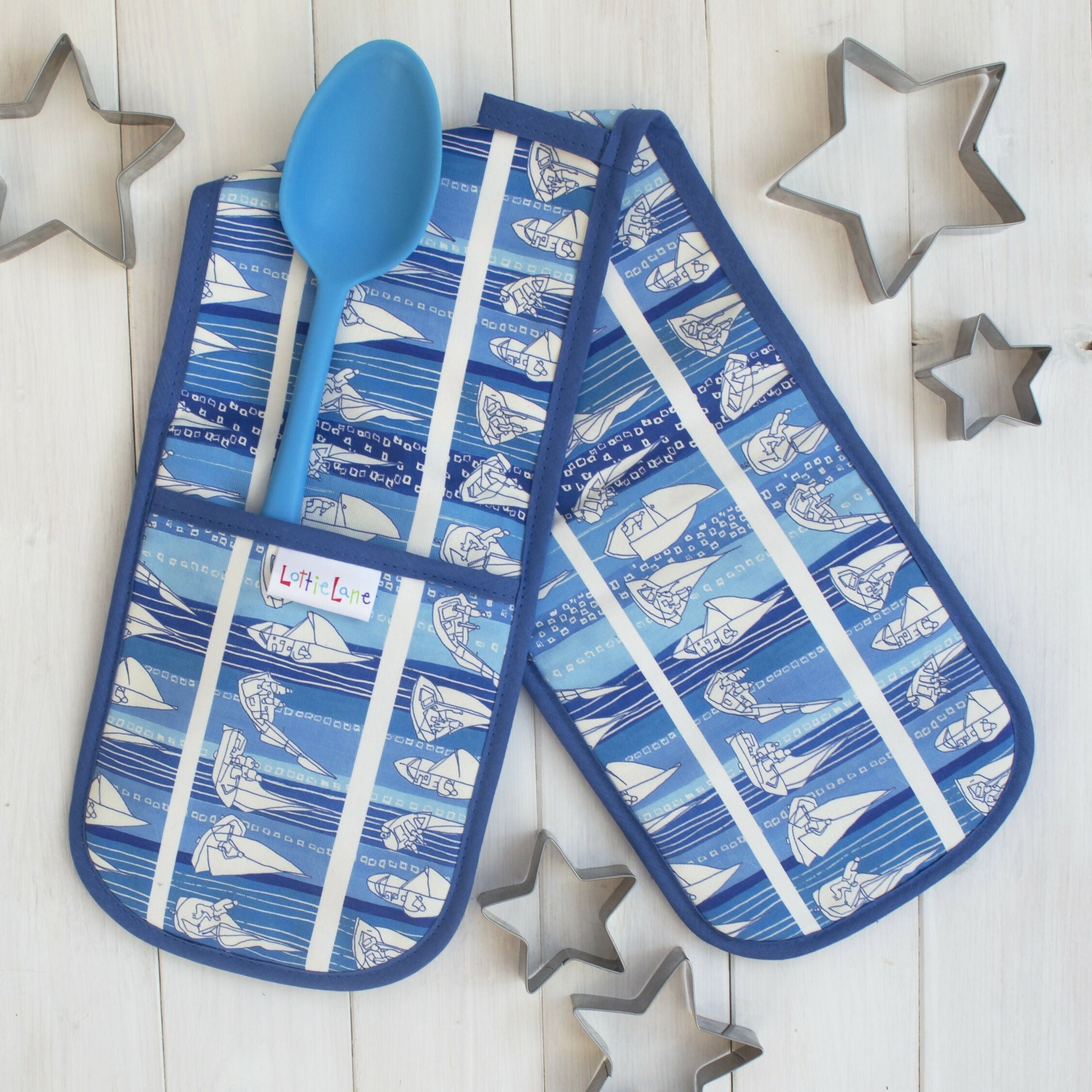 Oven Gloves - Sailing Design