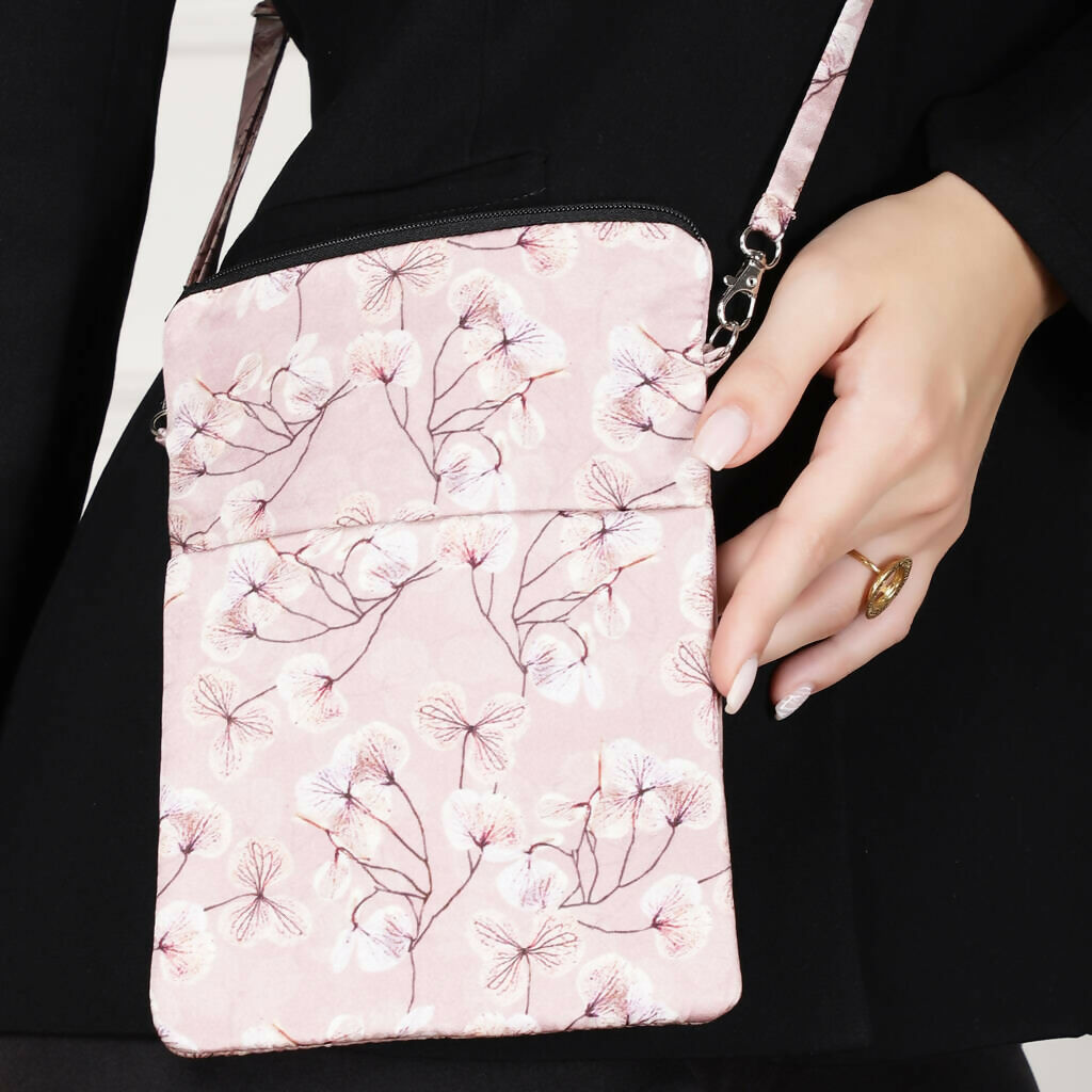 Silk Crossbody Bag | Stylish & Practical | Art & Soul