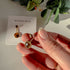Double Circle 2 in 1 Drop Earrings