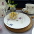 Fine Bone China Spring Flower Cake Plate
