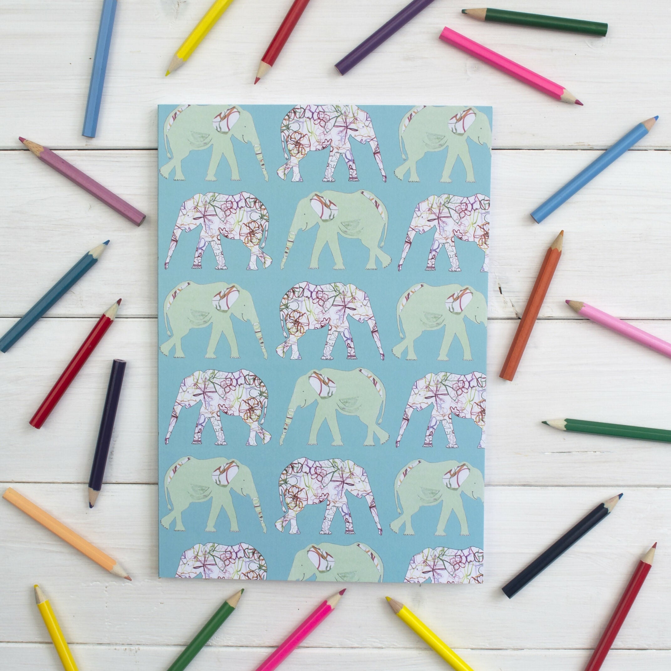 Elephants Journal Drawing Notebook | Recycled | Art & Soul