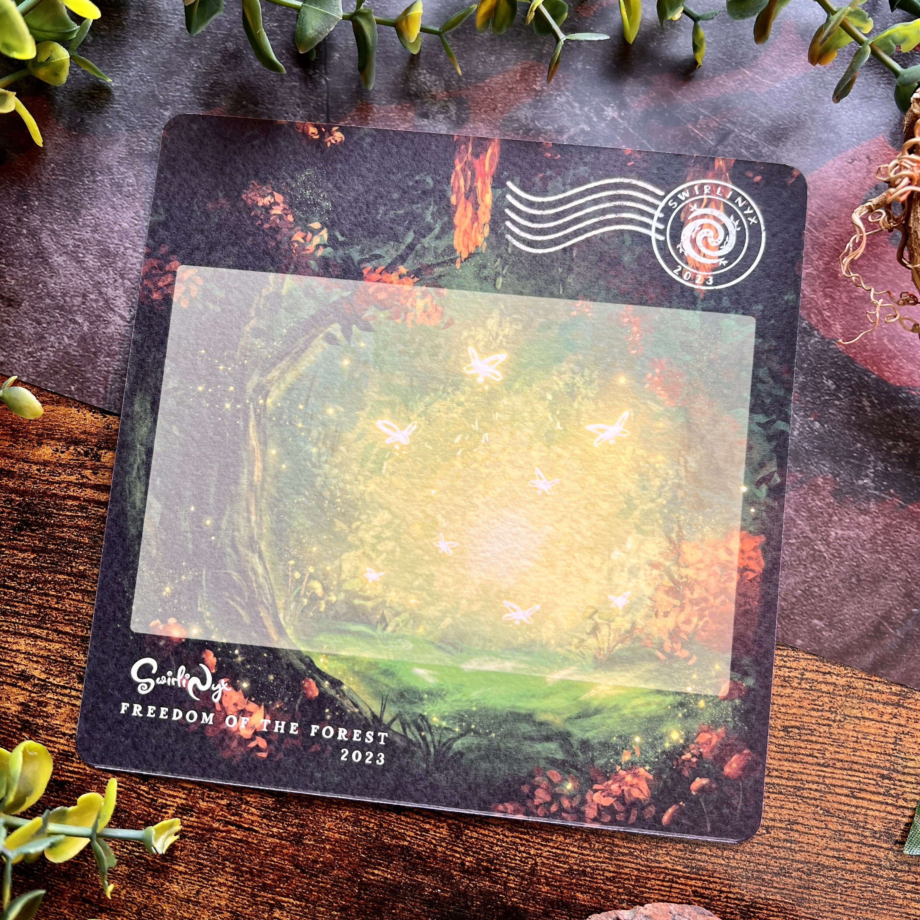 Forest Art Print Postcard | Magical Woodland | Art & Soul