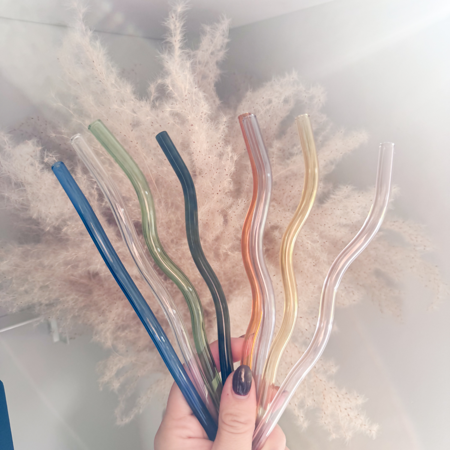 Wavy Glass Straw Upgrade