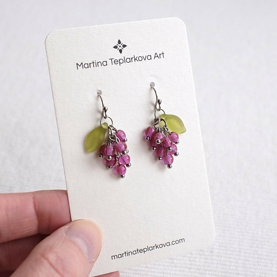 Grapes Cluster Earrings