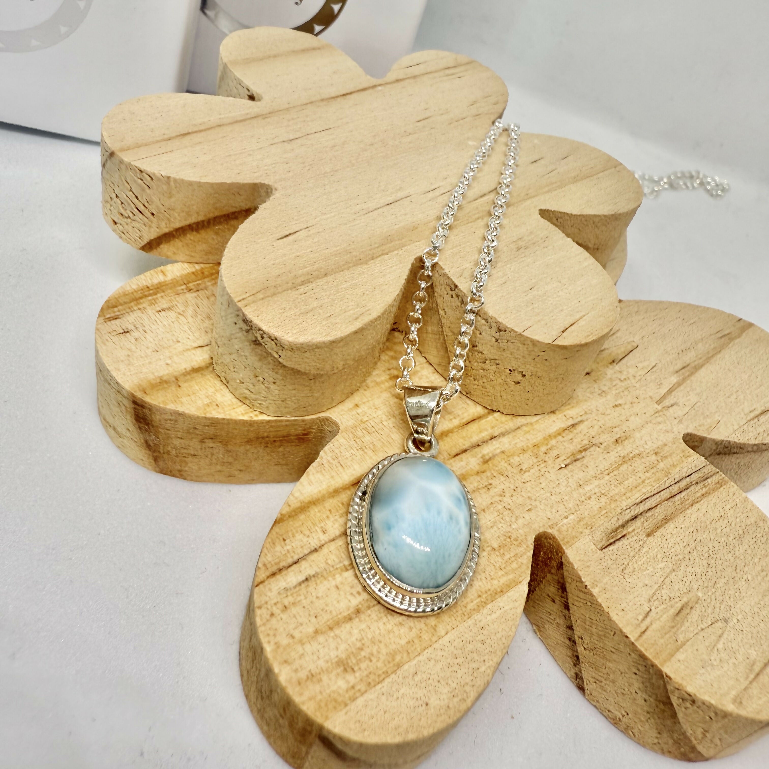 LARIMAR NECKLACE