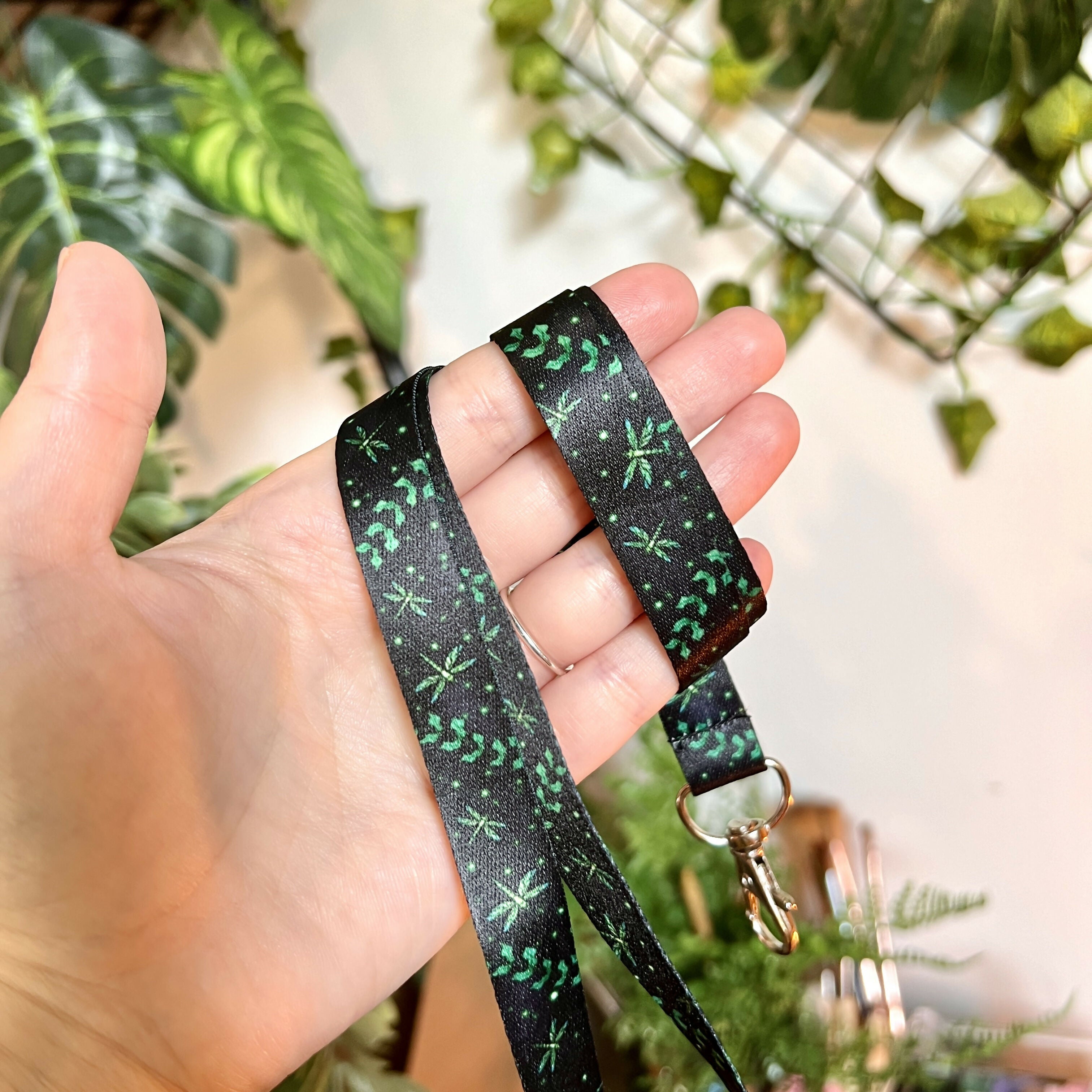 Dragonfly Sky Lanyard | Colorful Workplace | Art & Soul