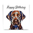 LABRADOR DOG GREETINGS CARD