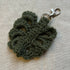 Crochet Leaf Key Chain