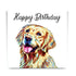 GOLDEN RETRIEVER DOG GREETINGS CARD