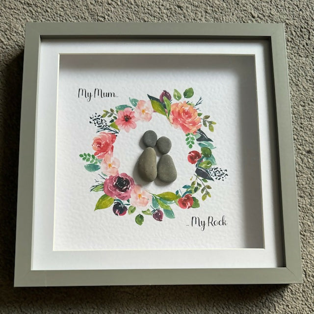 My Mum, My Rock Flowers Bouquet - Square Medium