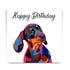 DACHSHUND DOG GREETINGS CARD