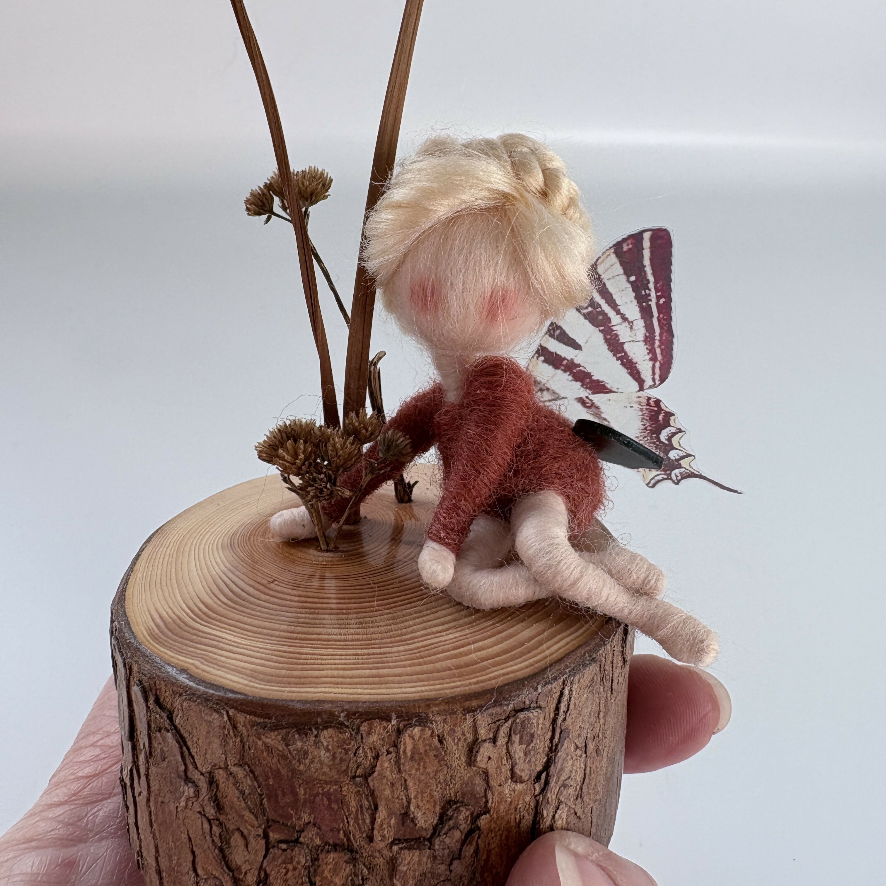 Autumnal Dried Flower Piece