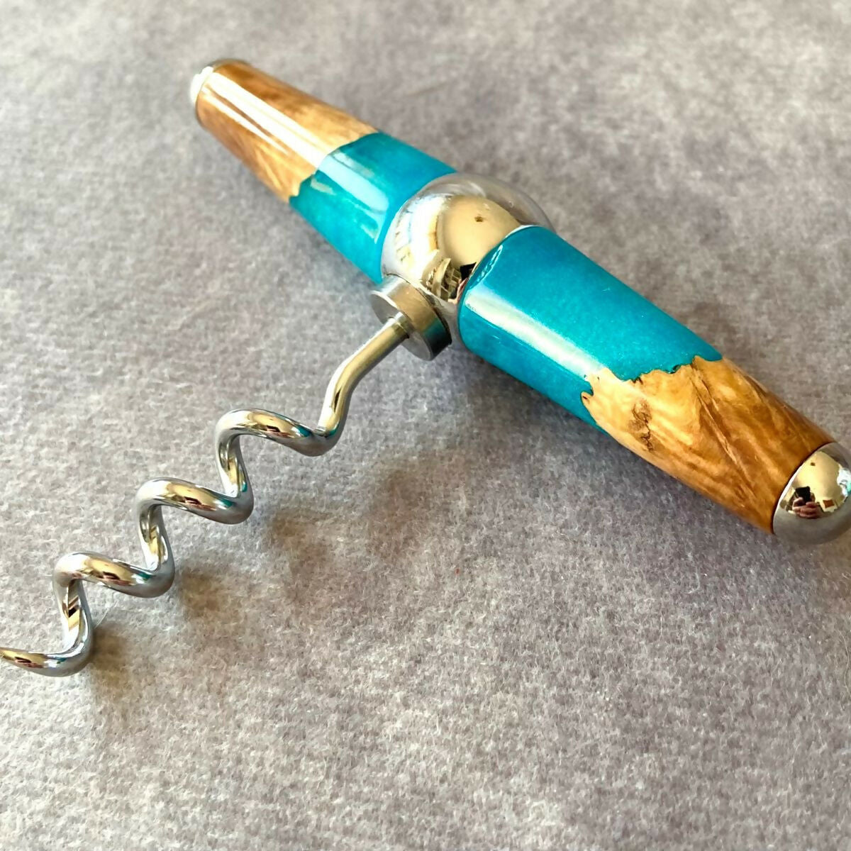 Turquoise corkscrew