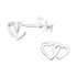 Entwined hearts Stud