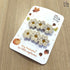 Crochet Hair Clip Set - Three Daisies