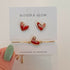Heart Earring and Bracelet Set