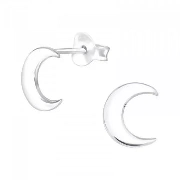 Crescent moon Stud
