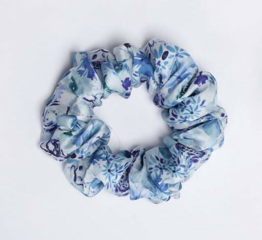 Silk Small Scrunchie - Various Designs