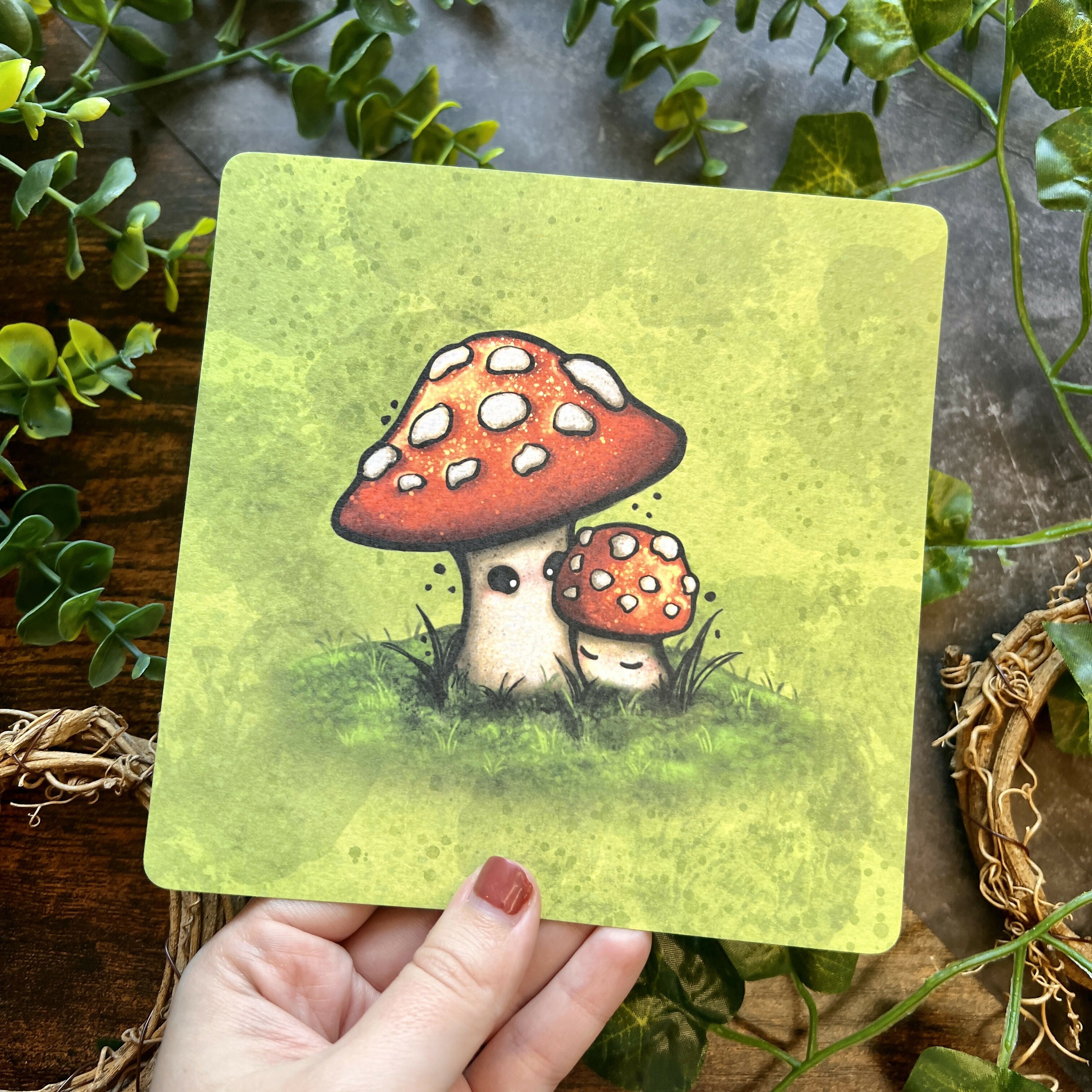 Mushroom Mama | Mushie Mama Hug | Art & Soul